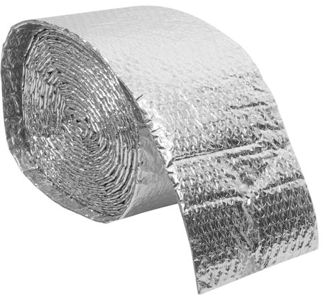 Hemobllo 1rouleau Roll Isolation Réfléchissante à Thermique Pour Maison Plafonds Et Toitures