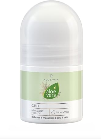 LR Aloe Vera CBD Massage-Roll-on mit Bio-Kurkuma-Extrakt und Weihrauch, 50ml