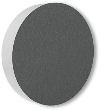 Basotect G+ Schallabsorber - Kreis Ø 55 cm Akustik Element Schalldämmung - Diverse Farben, Farbe: Granitgrau