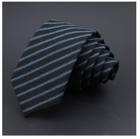 LHSJYG Krawatten für Herren Solide Baumwolle handgemachte Wollkrawatten Männer Krawatte gestreift schmalen Kragen schlanke Kaschmir Casual Krawatte Zubehör(Colored-2)