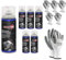 Box 6 Bombolette Sbloccante Spray 400ml SVITOL a Grande Potere sbloccante e Protettivo + 6 Paia Guanti Nitrile omaggio