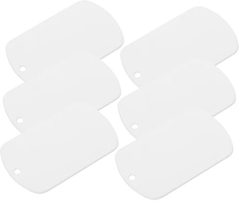 NUOBESTY Placa Puerta Acero Inoxidable Letrero Impreso Para Nombre Placa De Identificación Metálica