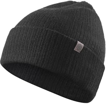 TRENDOUX Cappello Termico Lana Uomo, Morbido Comodo ed Elastico | Berretti in Maglia Elastici e Aderenti, Uomo Donna Adatti per Corsa Escursioni Passeggiata e Attività all'Aperto