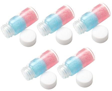 Gogogmee 5PCS Eyelash Graft Tweezers Cleaner Liquid with Plug Large Capacity Glue Remover for Lash Lift and Extension Tools Mild Formula Suitable for Salon and Personal Use