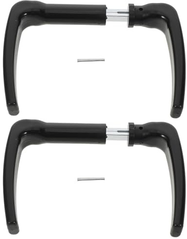 GLEAVI Lot De 2 Poignées De Portail Extérieur Style Européen Avec Goupille De Verrouillage Poignées De Clôture Pour Portails De Jardin Et Remises Installation Facile 14.30 X 10.20 X 2.00 cm