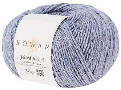 Rowan Z036000-00165 Handstrickgarn, 50% Wolle, Viskose, 25% Alpaka, Scree, onesize