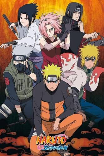 ABYSTYLE - NARUTO SHIPPUDEN - Group Poster (91.5 x 61)