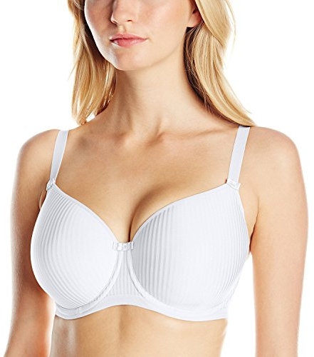 Freya Women's Idol Underwire Moulded Balcony Bra, White (White), 34H