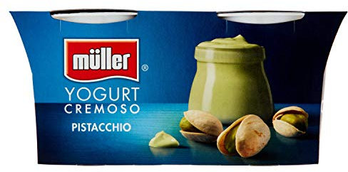 Müller 2 Yogurt Crema Pistacchio, 250g