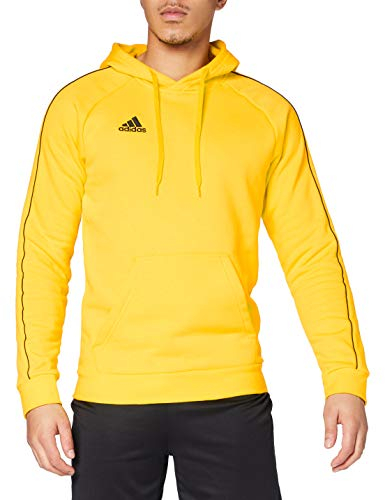adidas Herren CORE18 Hoody Sweatshirt, Amaril, L