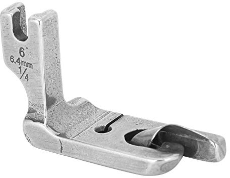 Pied Ourlet Roulé 1/4, à Plat, en Acier Inoxydable pour Machines à Coudre industrielles