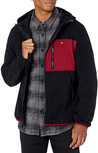 Tommy Hilfiger Herren Hooded Performance Fleece Jacket Jacke