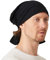 CHARM Baumwoll Kopftuch Turban Bandana - Damen Kappe Tuch Chemo Herren Piraten Schwarz