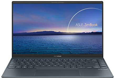 Asus ZenBook 14 UX425EA - Ordenador Portátil de 14 Full HD (Intel Core i7-1165G7, 16GB RAM, 512GB SSD, Iris Xe Graphics, Sin Sistema Operativo) Gris Pino - Teclado QWERTY español