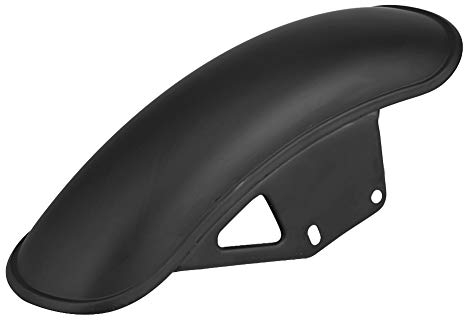 Motorrad Kotflügel, 1 STÜCK Motorrad-Vorderradschutzblech Kotflügelschutzverkleidung Kotflügelabdeckung Motorrad-Kotflügel Vorne für Suzuki GN125 GN250 Chrom(Schwarz)