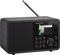 Telestar DIRA M 1 A mobil - Akku Digitalradio / Internetradio (DAB+ / DAB / UKW / FM / Internet, Li-Ion Akku, WLAN Bluetooth 5.1, Farbdisplay, EWF Notfallwarnung) schwarz