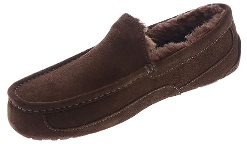 UGG Homme Ascot Chausson, Cacao saupoudré, 43 EU