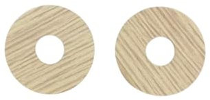 Nevada Oak Self-Adhesive Rose Radiator Pipe Covers Pack of 2 (LD13 Nevada Oak Radiator Cover)