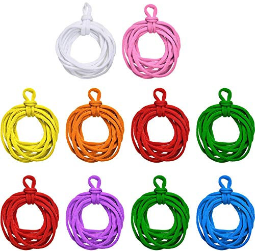 Hagsnec 96 Piece Loom Pot Holder Weaving Loom Bows Weaving Craft Bows with Multiple Colours for Craft Supplies