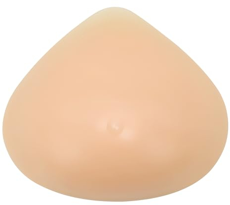 ELMIKA Silikon Brustformen Dreieck Mastektomie Brustprothese BH Pad Enhancer, Cup B 250g/Stück