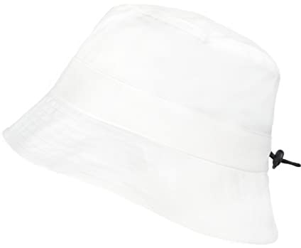 Toutacoo, Sommerhut, Sonnenhut, zusammenklappbar in der integrierten Tasche, Baumwoll-Touch (23- Weiss/Sonne)