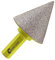 Mèches de Chanfrein Diamanté 35mm SANLEETEK Fraise Carrelage avec Queue Hexagonale pour Façonnage Agrandissement Meulage Trous Existants en Carrelage Porcelaine Céramique Granit Marbre