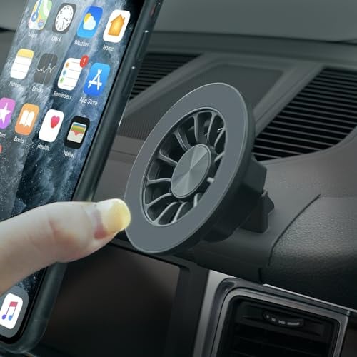 Beerte Passend für Magsafe Kfz-Halterung für Porsche Macan 2015–2025 Porsche Cayenne 2019–2023 [20 Starke Magnete] Magnetische Handyhalterung für iPhone 15, 14, 13, 12, MagSafe-Telefon-Navigation