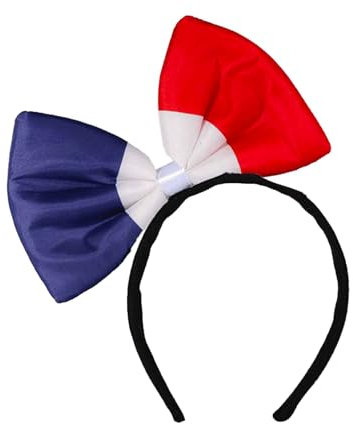 THE REPLICANT Serre-tête Nœud France Bleu, Blanc, Rouge/Taille Unique