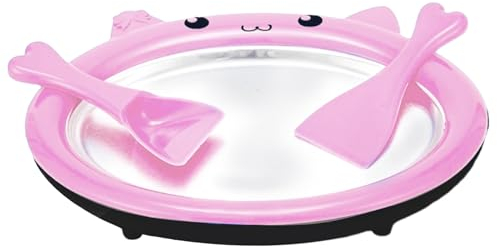 Rolled Ice Cream Maker DIY Rolled Ice Cream Machine Homemade Ice Cream Roll Maker Frozen Yogurt Maker Instant Cold Plate for Making Soft Serve Slushies Sorbet & Gelatod Style 1 Ice Cream Roll Maker Fr