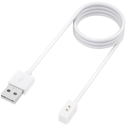 Xiaomi Mi Band 8/Pro & Redmi Watch 4/3 Lite Charger - 100cm USB Dock (White)