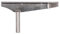 Poggia Utensile per Tornio Curvo in Acciaio Legato, Utensile per Tornitura Curva per Tornio Parti a Forma Speciale per Tornitura del Legno
