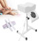 Mobile Pediküre Stuhl, Beinauflage Fußstütze Nagelstaubsauger Pediküre Tisch Mit Fußstütze Hocker Höhenverstellbar 48-80CM Pediküre Stuhl Fußpflege Nagel Salon Für Schönheitssalon Nagelstudio