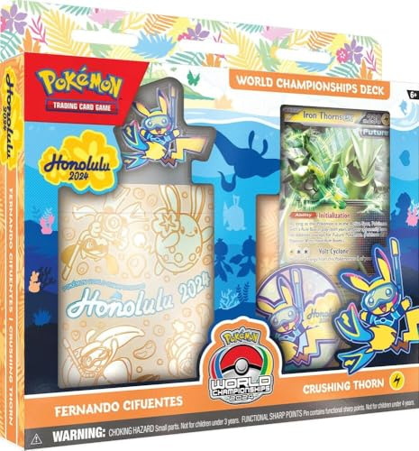 Pokemon TCG 2024 World Championships Deck - Fernando Cifuentes (Crushing Thorn)