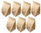 Lot De 7 Sacs Filtrants En Papier For Aspirateurs Rowenta, ZR455, Tonixo, RS730, RS766 Et RS708
