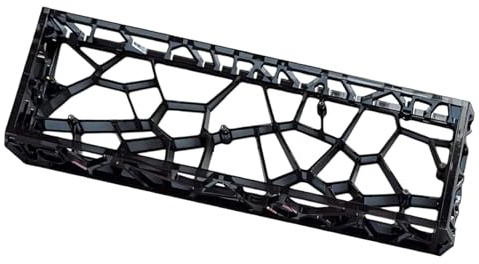 XAGMODSHN 1 x durchbrochene Tastaturhülle für GH60 GT60, mechanische Wärmeableitung, leicht und einfache Montage, leichte mechanische Hülle