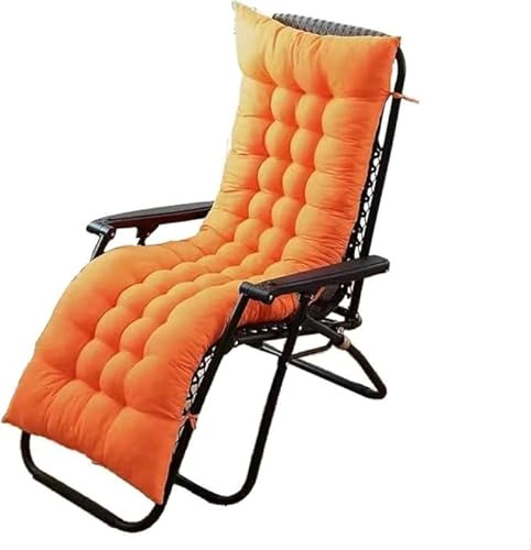 Liegeauflage Outdoor 180x48cm, Polster für Sonnenliege mit Anti-Rutsch-Band, Dicke Gartenliege-Auflage Wasserabweisend & UV-beständig, für Terrasse Balkon Pool(C,170 * 48cm)