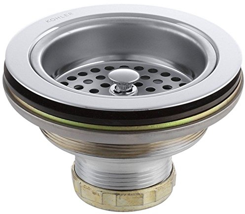 Kohler 8799-CP Duostrainer Sink Strainer, Chrome, 1.5