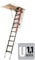 FAKRO Bodentreppe LML LUX mit Metallleiter 60 x 130 x 305