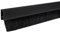 STORMGUARD 914 mm Black 02SR0720914BL Cover Clip Bottom Door Brush Seal 914MM Draught EXCLUDER
