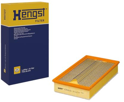 HENGST - Luftfilter E242L01 - Luft-Filtereinsatz für KFZ | Hochwertiger Motorluftfilter für Otto- oder Dieselmotor - Schutz für Motoren - Wasserbeständig