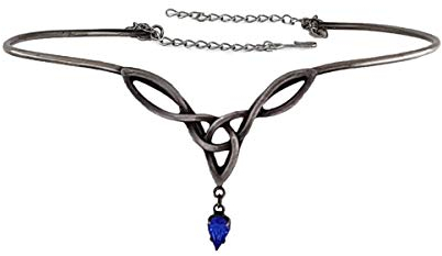 LH. Dark Dreams Diadem Faylinn, Farbe:blau