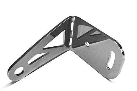 Kennzeichenhalter seitlich für Simson Schwalbe KR51/1 50ccm S51 S50 S53 SR50 KR50 S70 Roller Tuning Nummerschildhalter