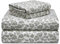 pointehaven 180 g/m², samtiges Gefühl, luxuriöses Baumwollflanell-Bettwäsche-Set, Doppelbett, Leopardenmuster