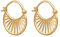 Pernille Corydon Ohrringe Damen Gold Small Daylight Earrings Ohrhänger Rund 1,6 cm Silber Vergoldet - E472g