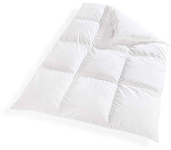 VitaloBett Winter Daunen-Decke Canadian Dreams Polar - extrem warme Bettdecke mit Gänsedaunen - Allergiker Steppdecke - Wärmeklasse 6-240x220 cm