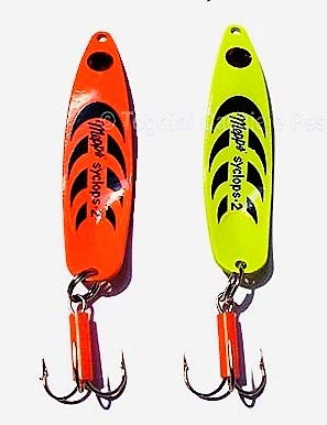 Zepre Cucchiaini MEPPS - Syclops Fluo 00-0-1 (00 gr.5 Fluo Yellow)