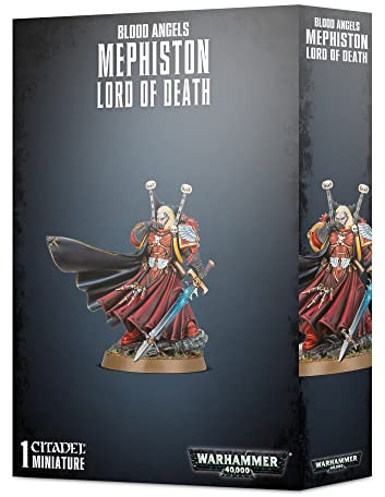 Games Workshop Blood Angels - Mephiston, Lord of Death, Schwarz