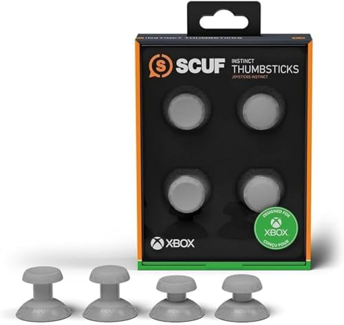 SCUF Instinct Austauschbare Daumensticks 4er-Pack, nur Ersatz-Joysticks Instinct Pro Performance Xbox Series X|S Controller – Rot