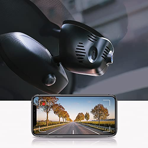 Dash Camera for MINI ELECTRIC Countryman Clubman Convertible PLUG-IN HYBRID 5-DOOR/3-DOOR HATCH (Model B), Fitcamx 4K Car Recorder WiFi,2160P UHD Video Night Vision, G-Sensor,Plug Play with 64GB Card