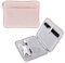 MoKo Funda para Tableta de 9-11 Compatible con 11 iPad Air M2 2024, iPad Pro 11 M4 2024, iPad Air 5/4/3/2/1, iPad 10/9/8/7 10,2, Galaxy Tab S9 11 2023, Rosa